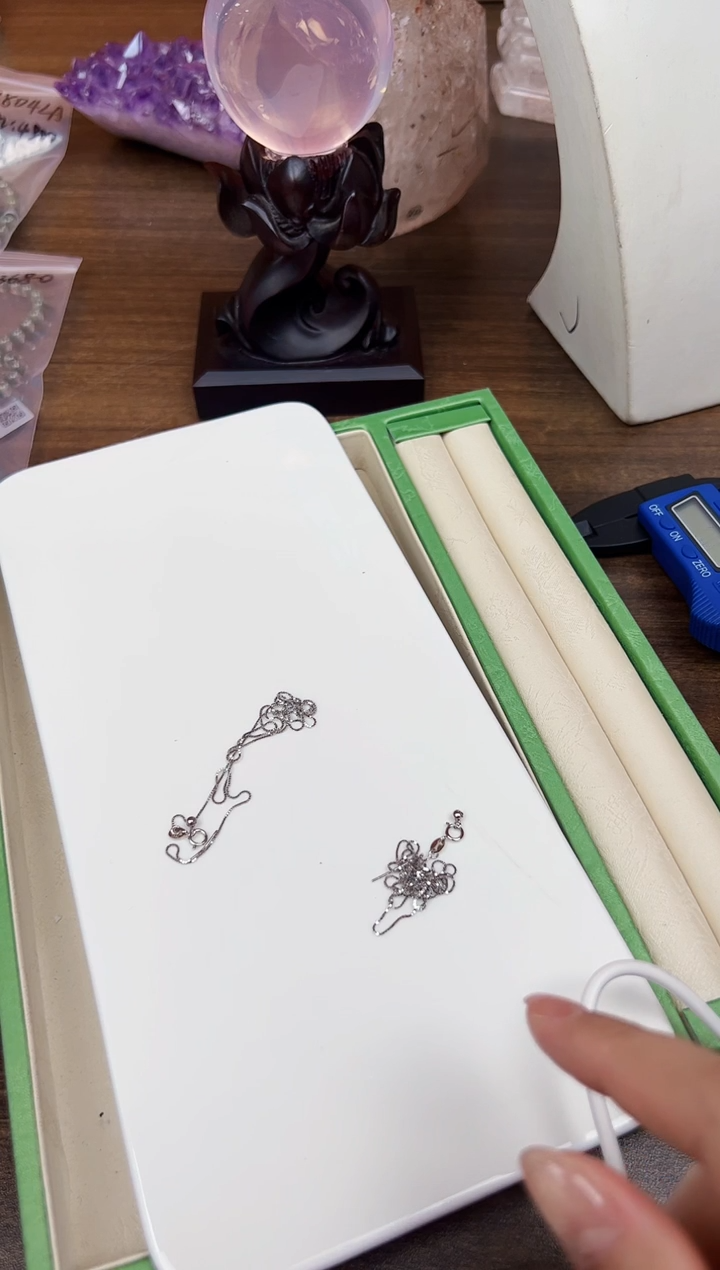 项链未镶嵌水晶我**处悦3704