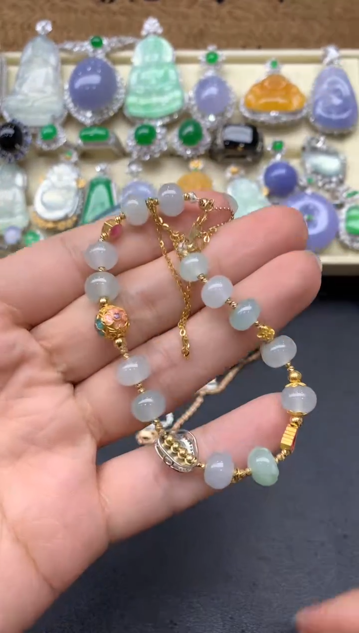 【闪购商品】翡翠手串未镶嵌417-中国好珍宝