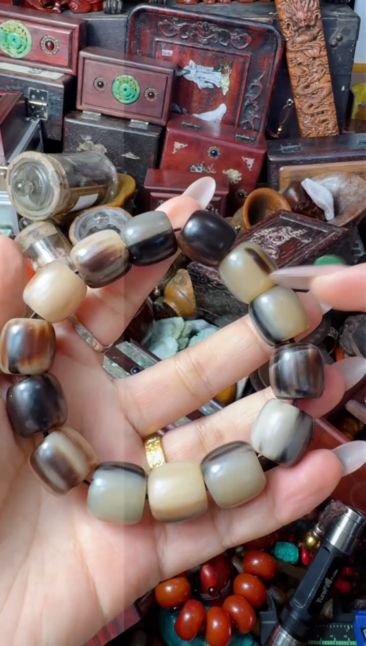 【闪购商品】牛骨手串/手链主播推荐：一物一拍，讲解为准！