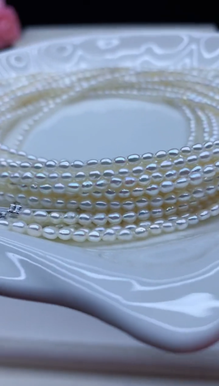 【闪购商品】淡水珍珠颈饰未镶嵌淡水珍珠项链多样性发其一