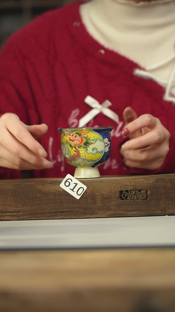 设计师手作款迷糊手绘主人杯