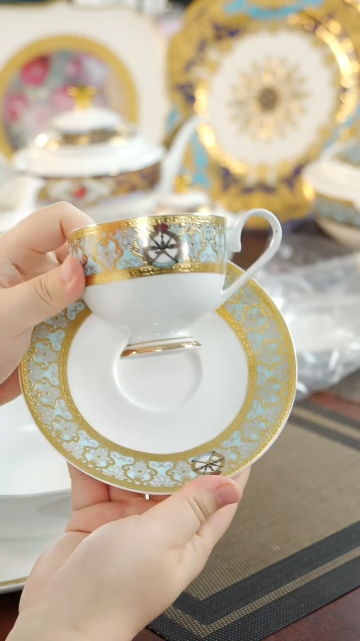 【闪购商品】瓷片咖啡杯碟 福利价