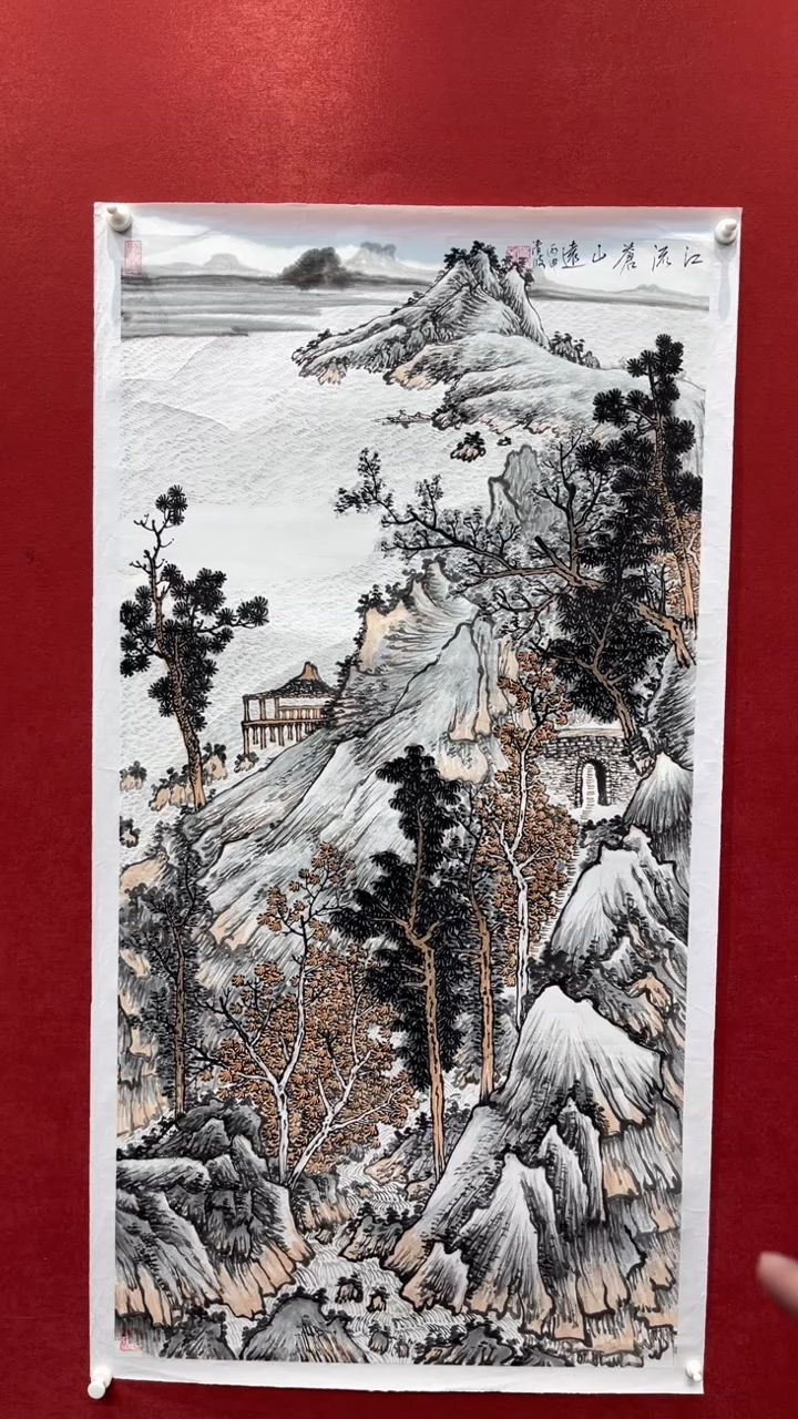 国画老师创作作品  14
