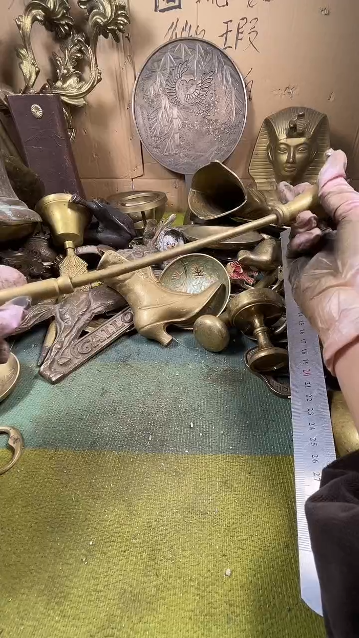 二*亿锦铜回流铜器摆件35