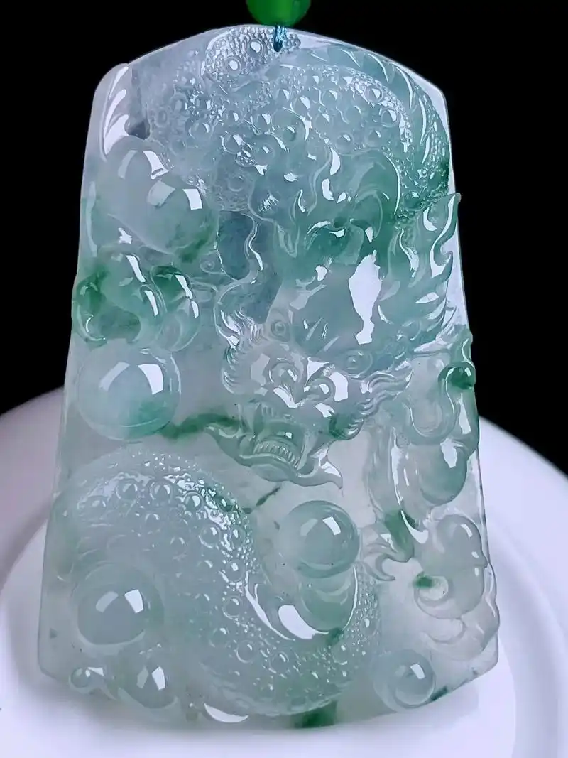 天然A货翡翠  高端珠链定制需求联系专用链接  请勿私拍！