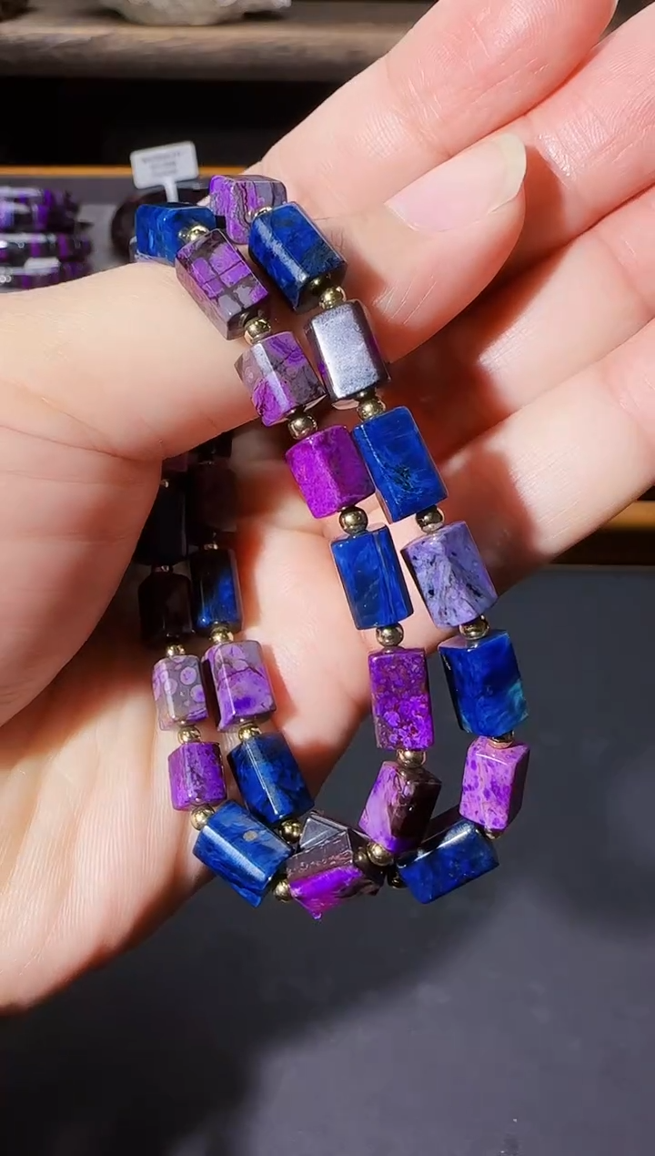 【闪购商品】苏纪石（舒俱来）桶珠手串未镶嵌@多样性发其一