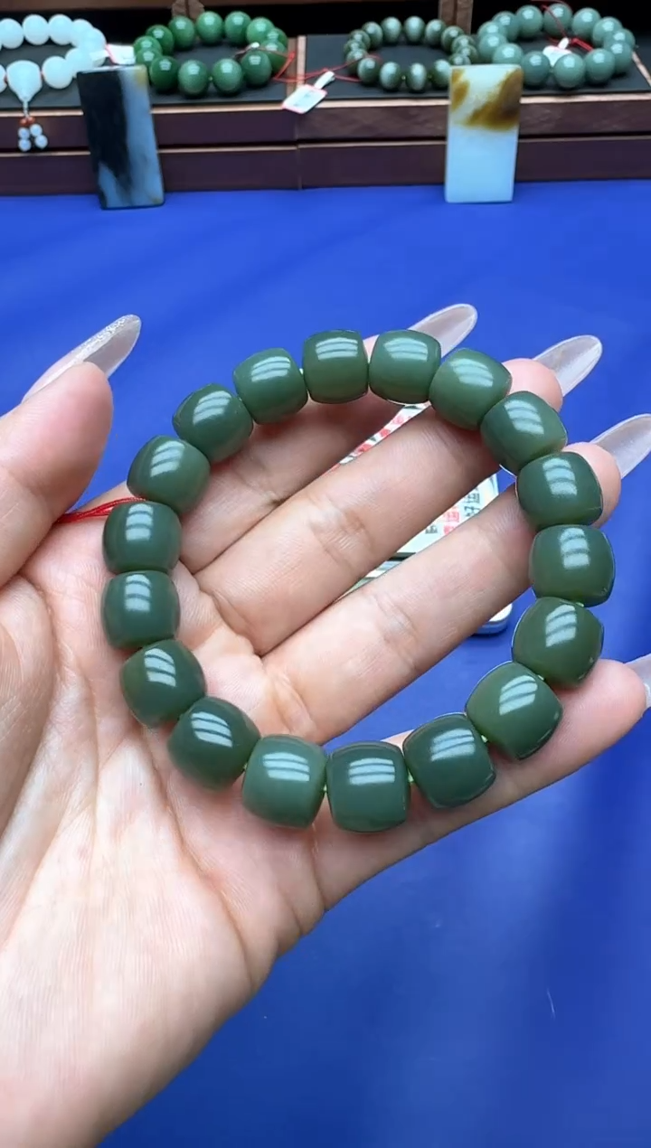 【闪购商品】和田玉手串未镶嵌htg12