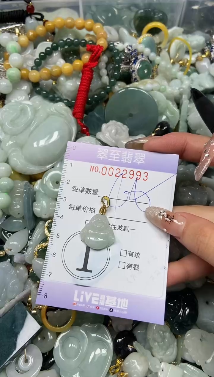 【闪购商品】翡翠颈饰未镶嵌闪购0022993