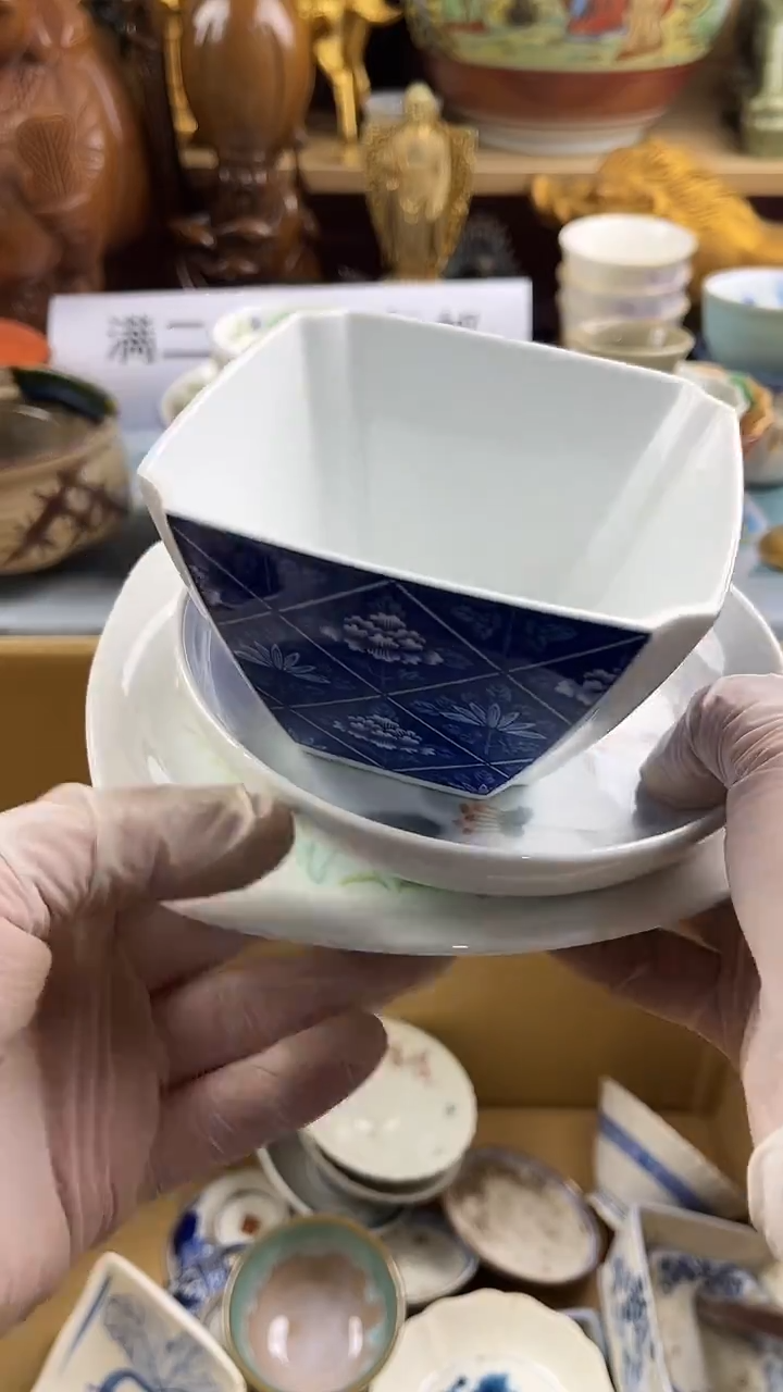 瓷片自**然英歌瓷器满28包邮