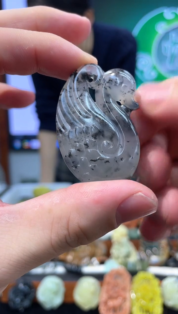 【闪购商品】岫玉吊坠未镶嵌·