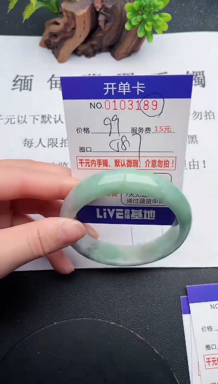 翡翠未镶嵌手镯·89