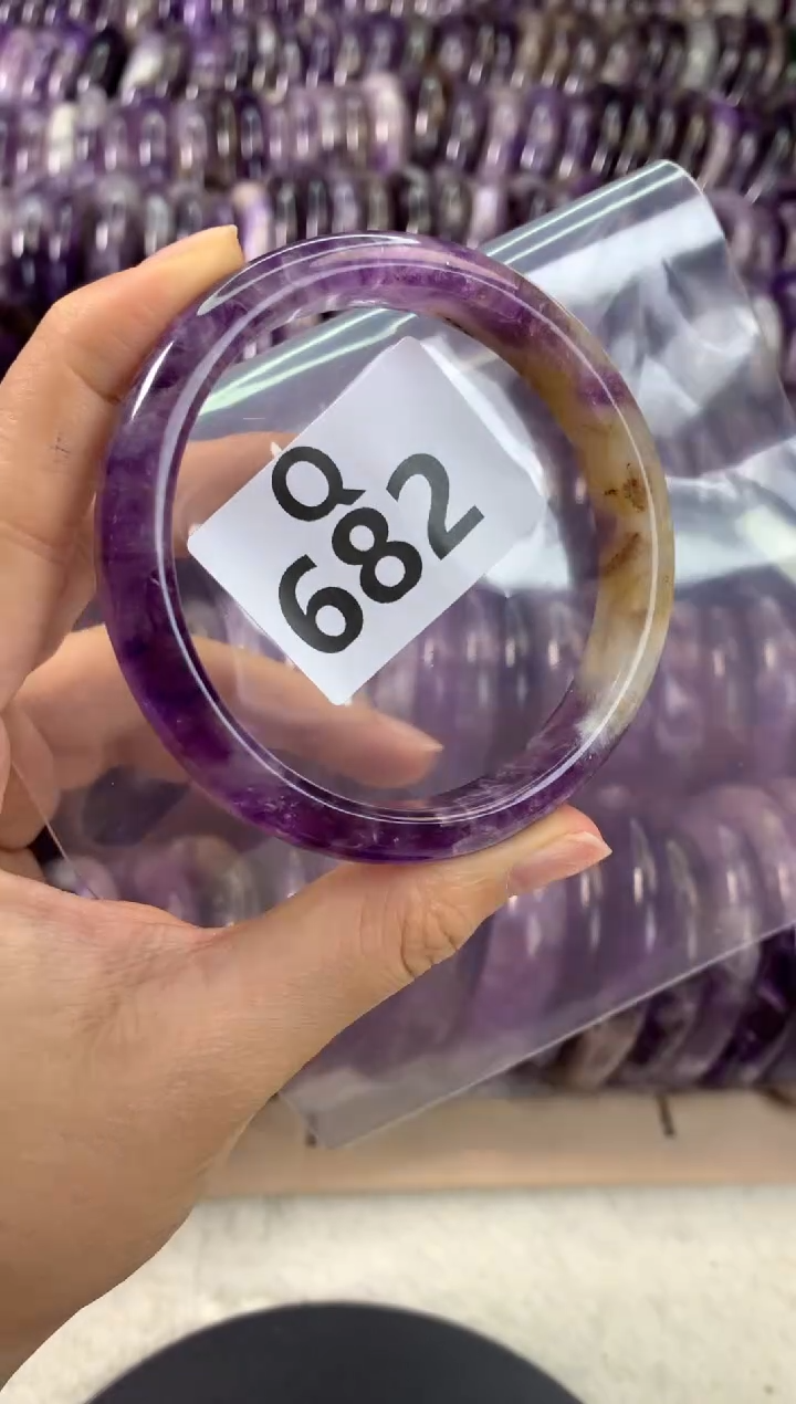 【闪购商品】水晶水晶手镯Q未镶嵌682-61