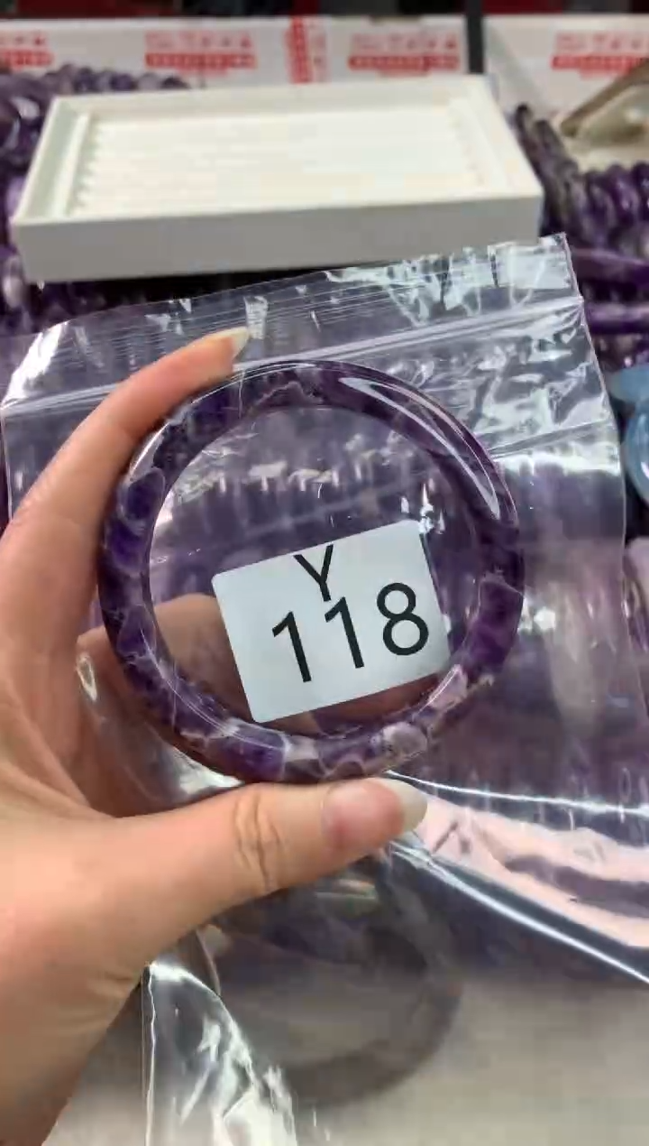 【闪购商品】水晶水晶手镯Y未镶嵌118-60