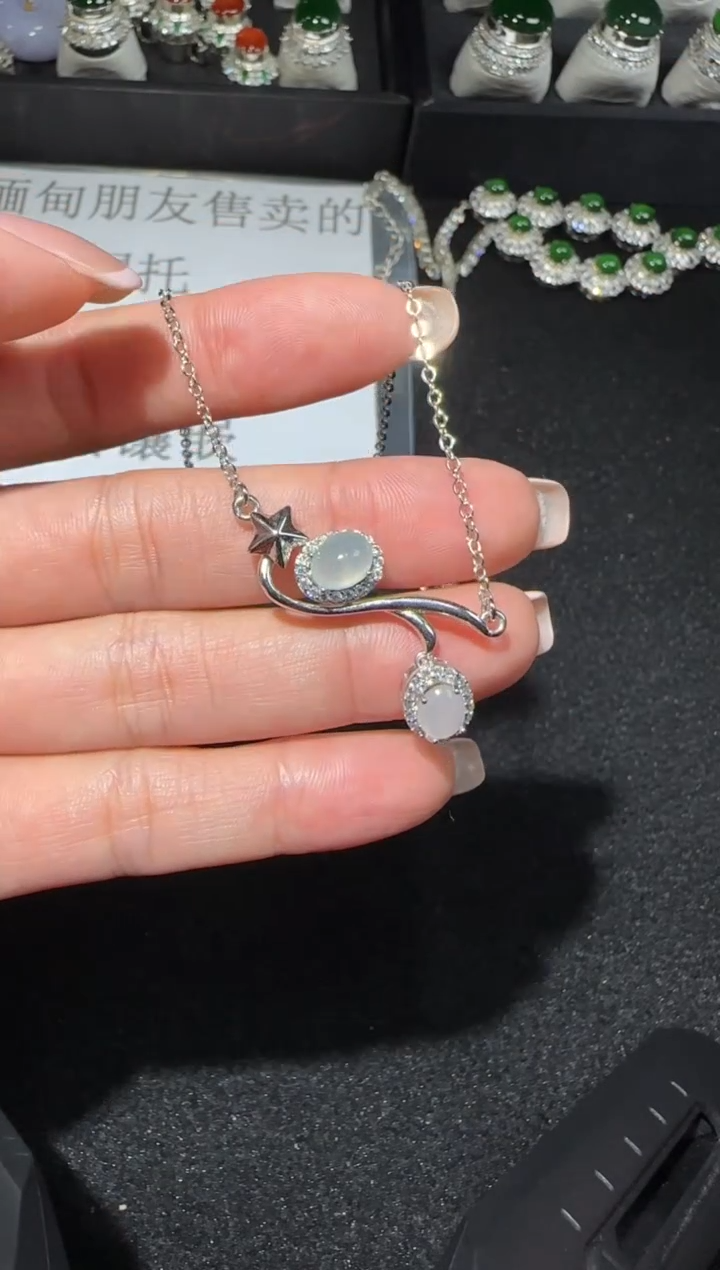 【闪购商品】翡翠项链未镶嵌2631多样性发货拍一发一