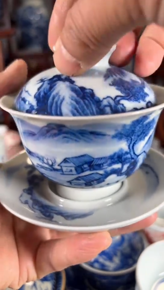 【闪购商品】杯瓷器杯子瓷器杯子盖碗