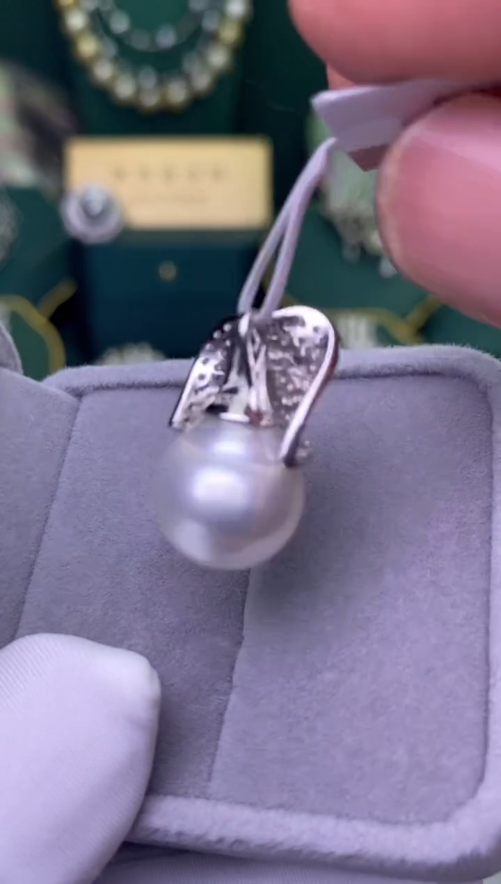 【闪购商品】海水珍珠颈饰银S925镶嵌13