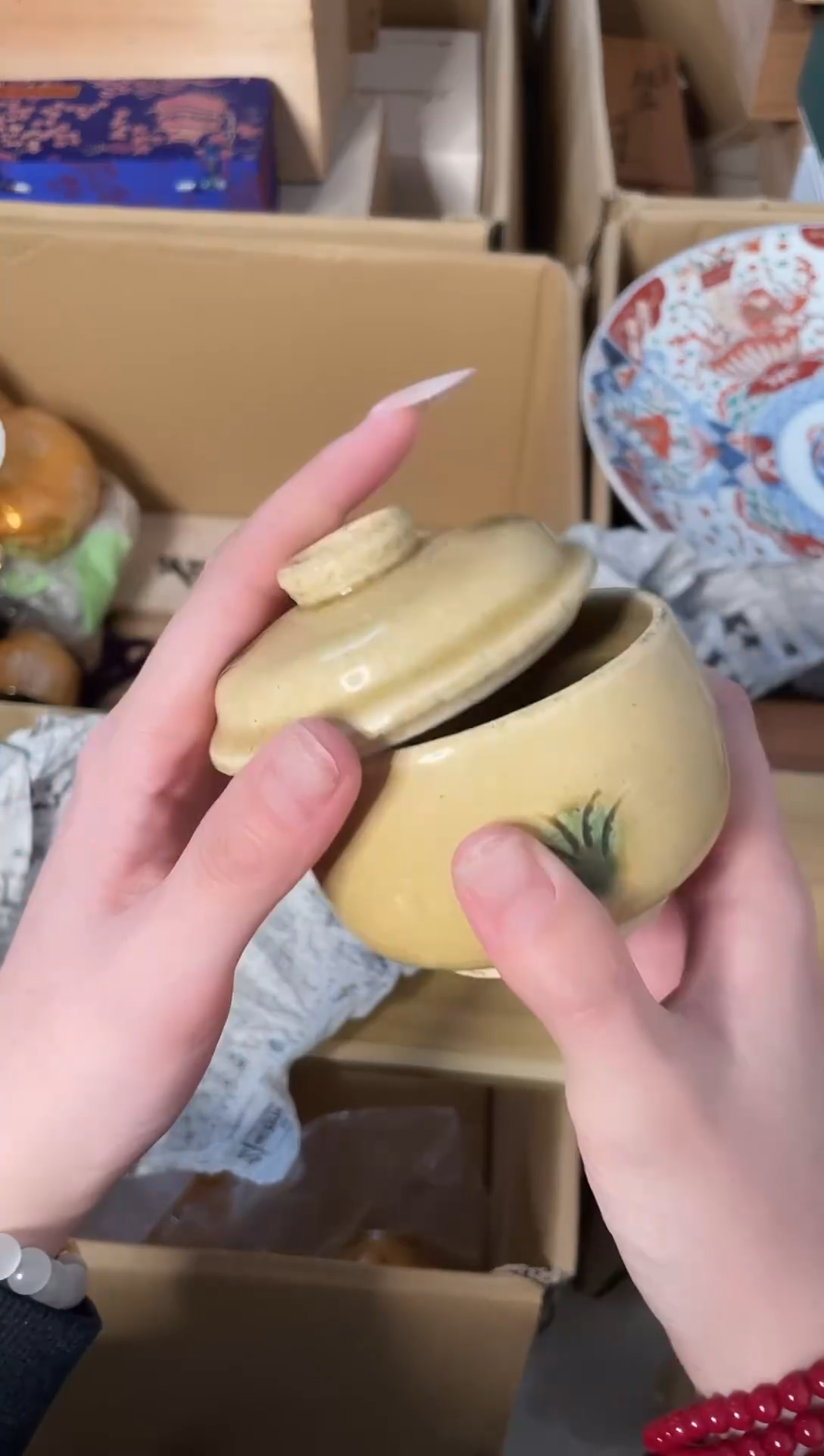 【闪购商品】瓷片7山清水秀瓷器默认微瑕