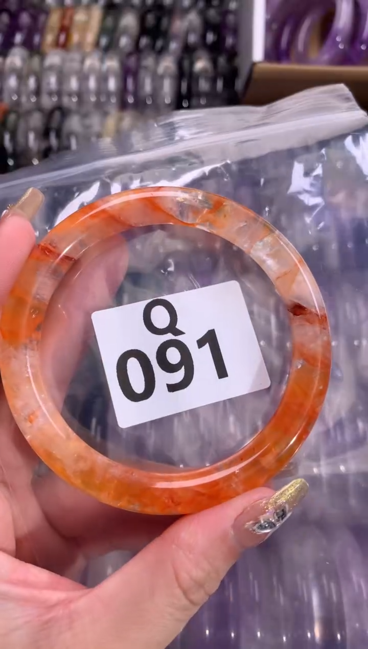 【闪购商品】水晶水晶手镯未镶嵌091-61