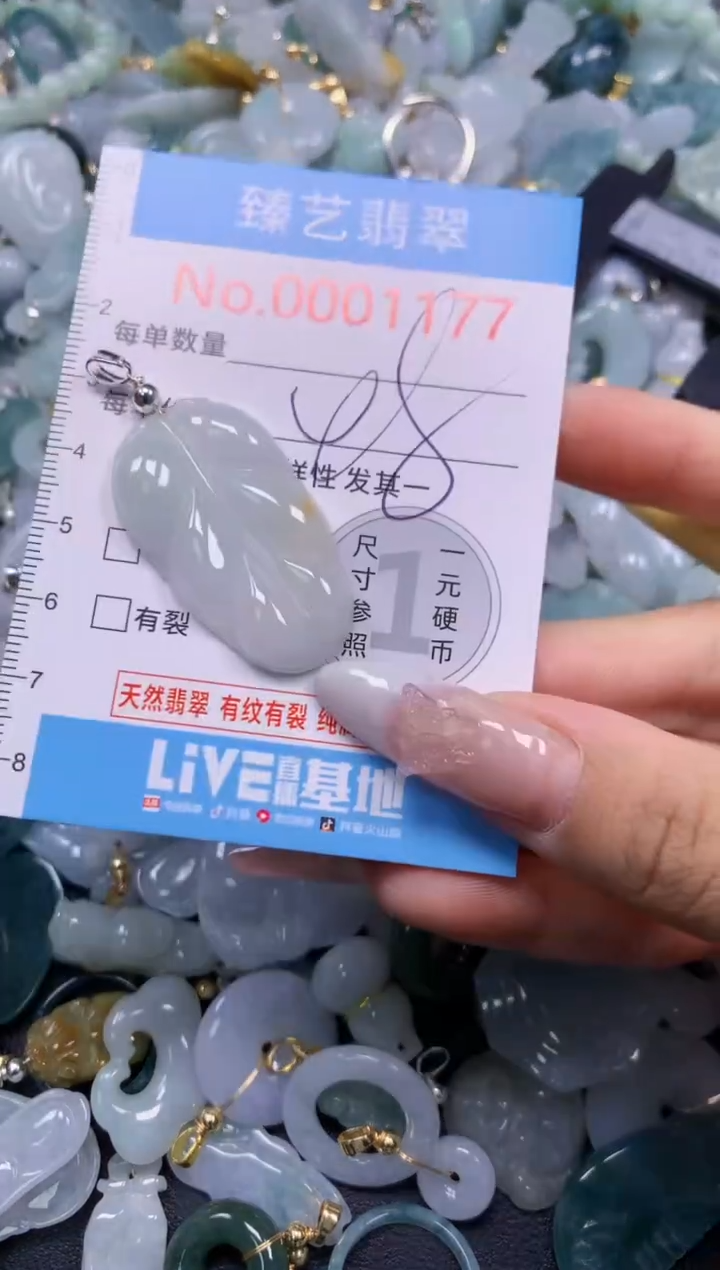 颈饰未镶嵌翡翠1177