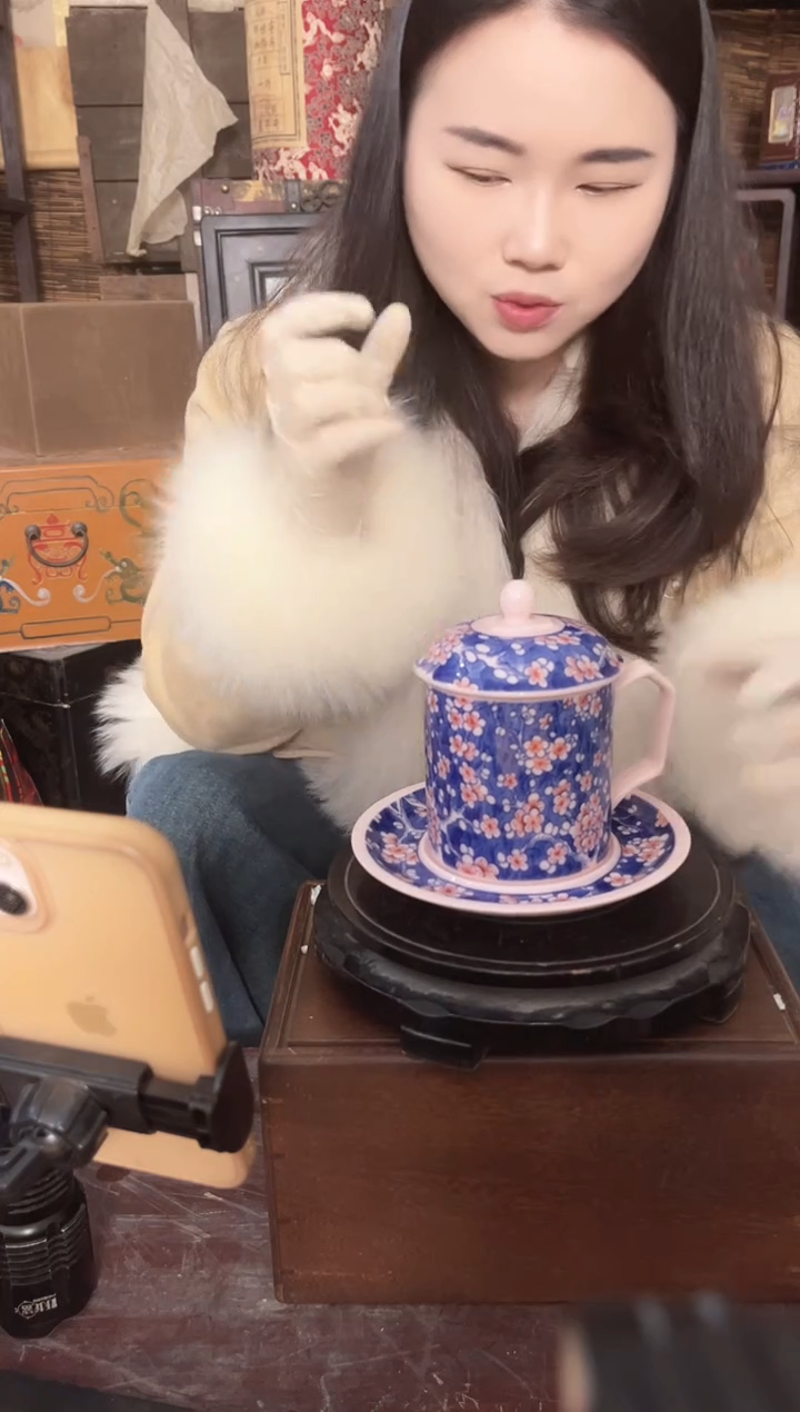 陶景德镇陶瓷摆件J850