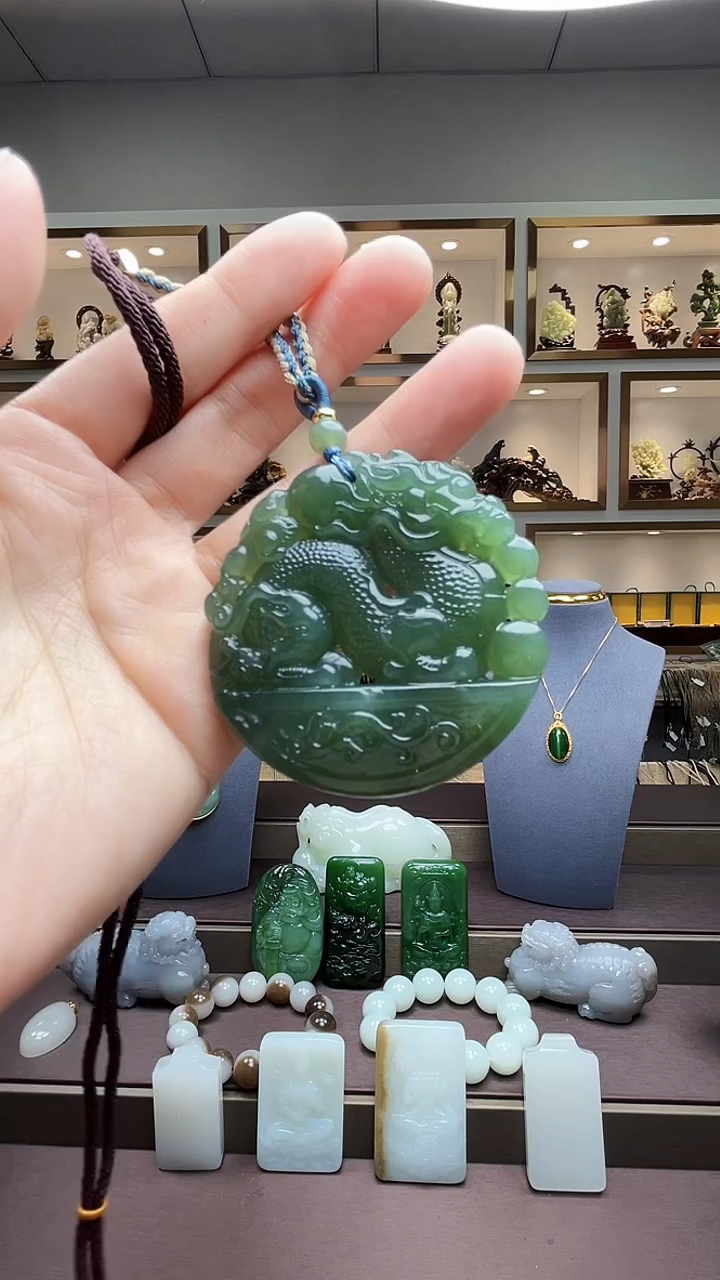 【闪购商品】和田玉挂件未镶嵌苏