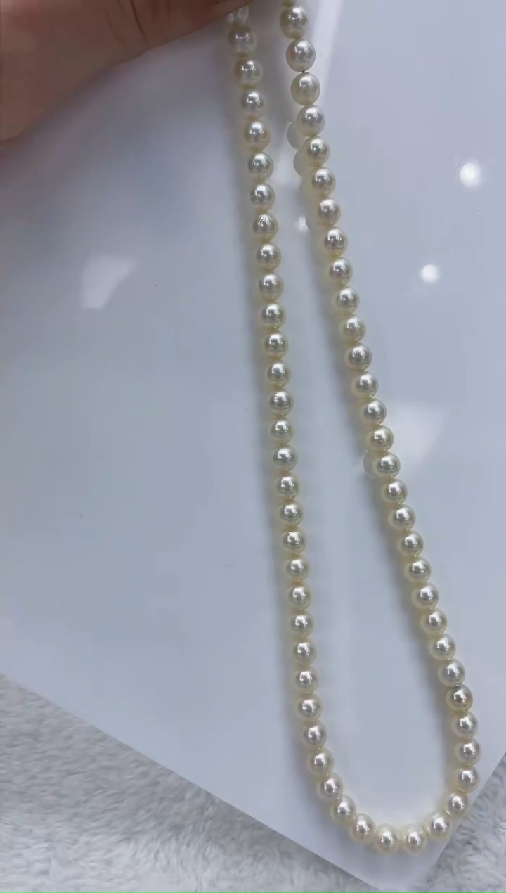 【闪购商品】海水珍珠颈饰银S925镶嵌海水珍珠项链