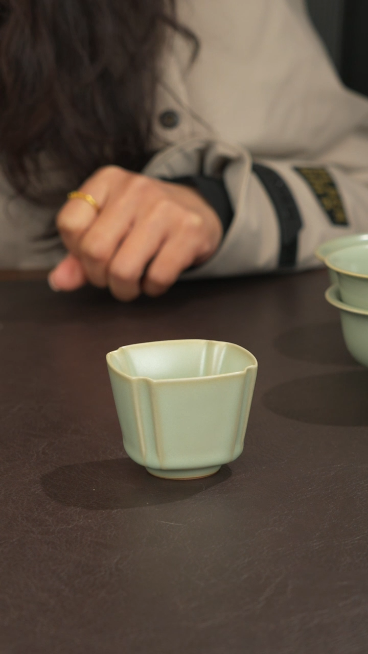 陶宣宝汝瓷原矿原釉作品