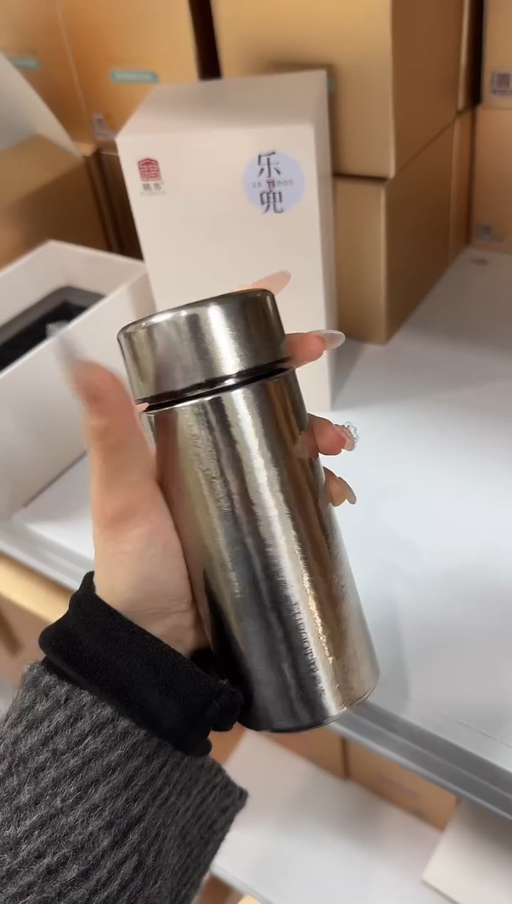 【闪购商品】@@福荣纯钛保温杯乐兜杯
