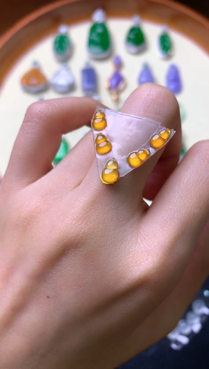 【闪购商品】定制翡翠未镶嵌裸石（镶嵌定制）