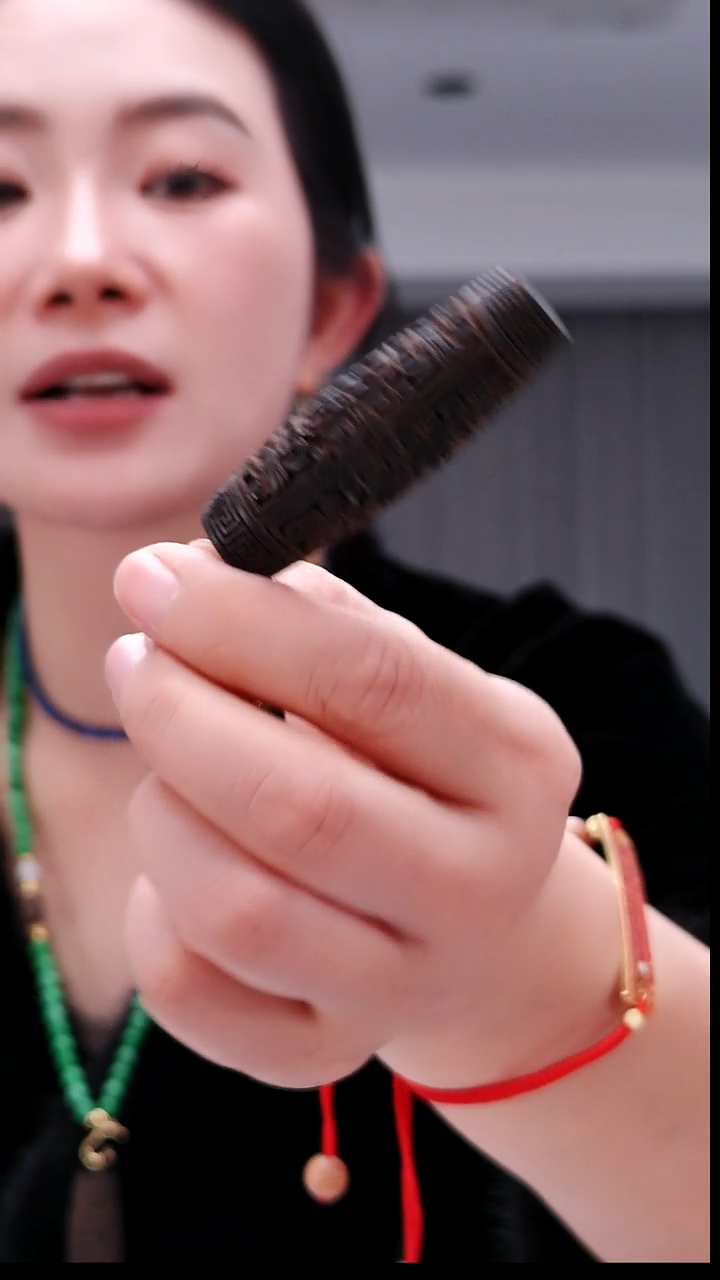 香榧木1174桶珠吊坠 