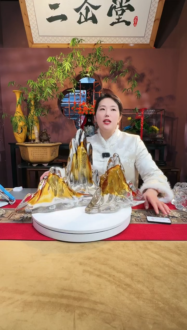 【闪购商品】琉璃手工艺品观山