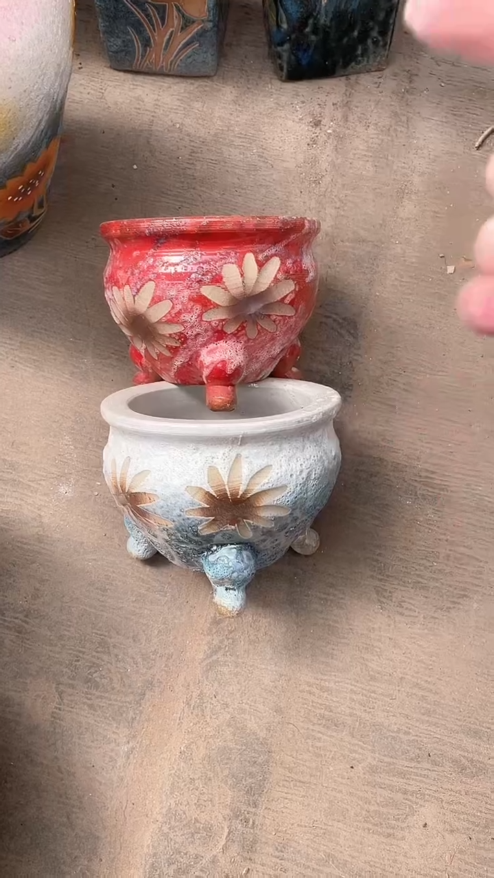 【闪购商品】摆件6-126口14高11 微瑕 二个