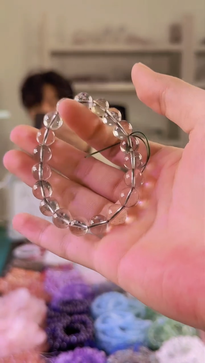 【闪购商品】水晶手链未镶嵌小凯总-绿幽灵
