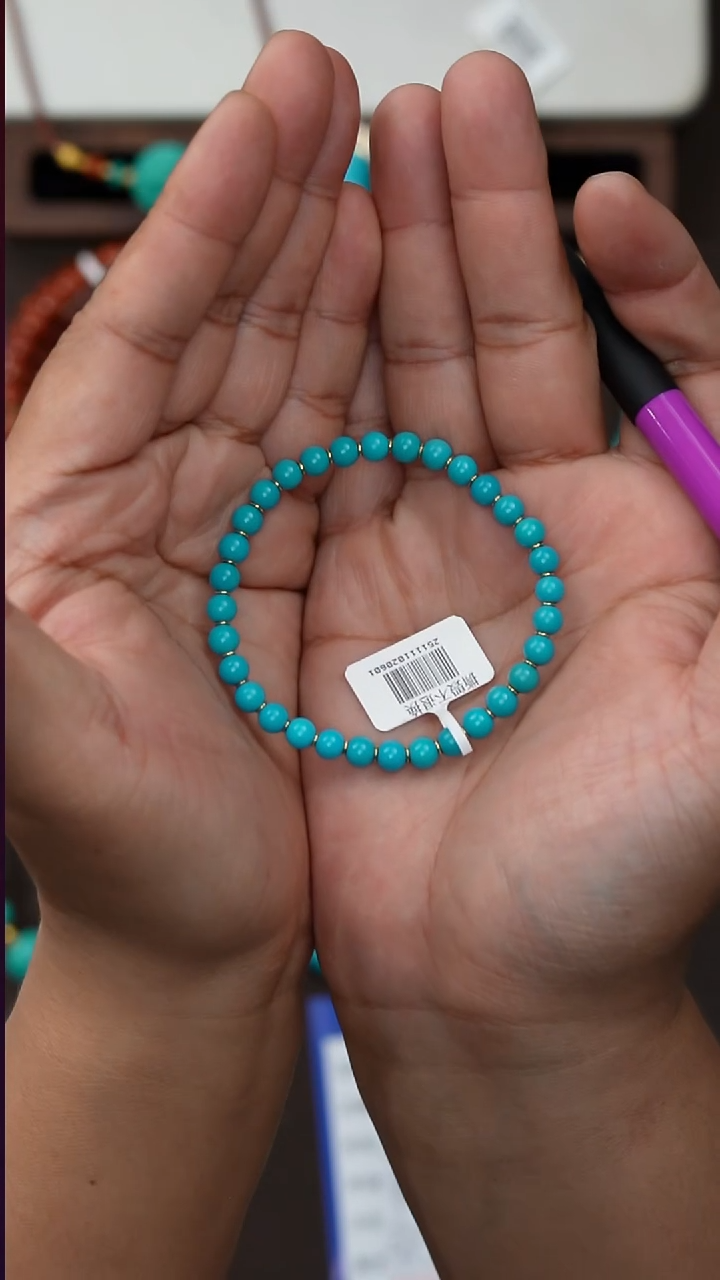 未镶嵌绿松石手串盛****号绿松石手串