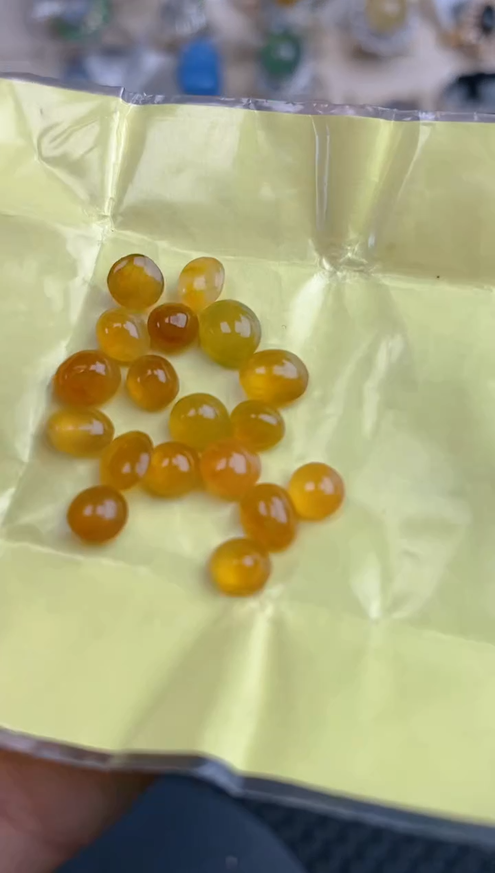 【闪购商品】定制翡翠未镶嵌翡翠裸石蛋面131