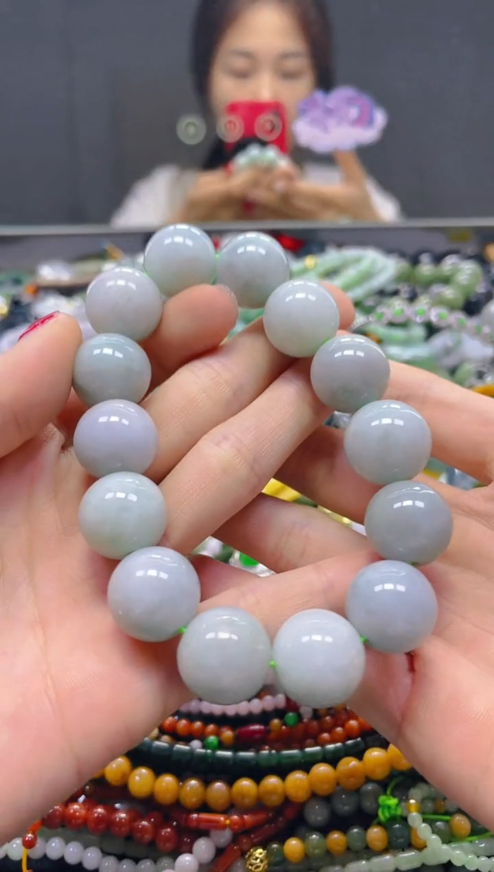颈饰未镶嵌翡翠16MM/T/翡翠A货，一件也是批发价