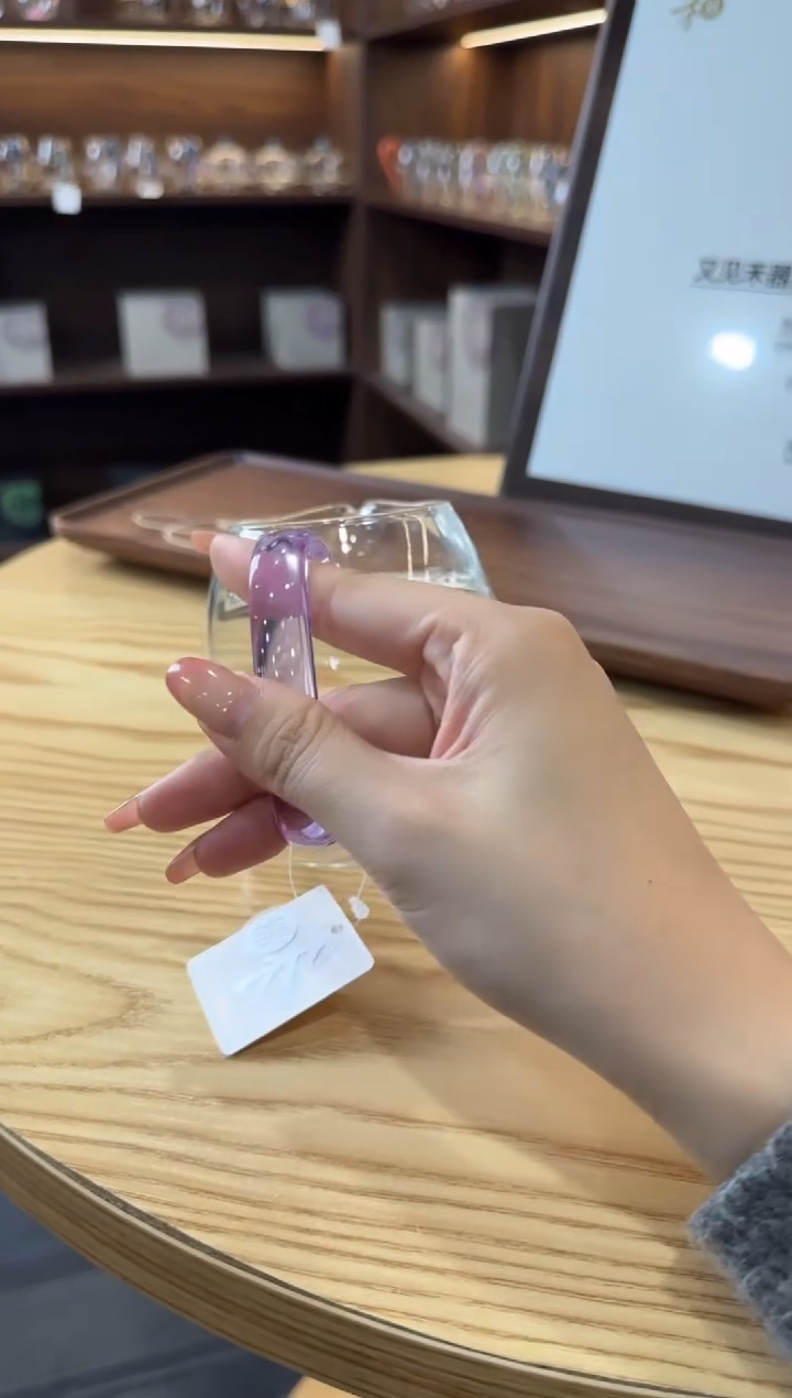 禾器 泰然月牙浅紫色