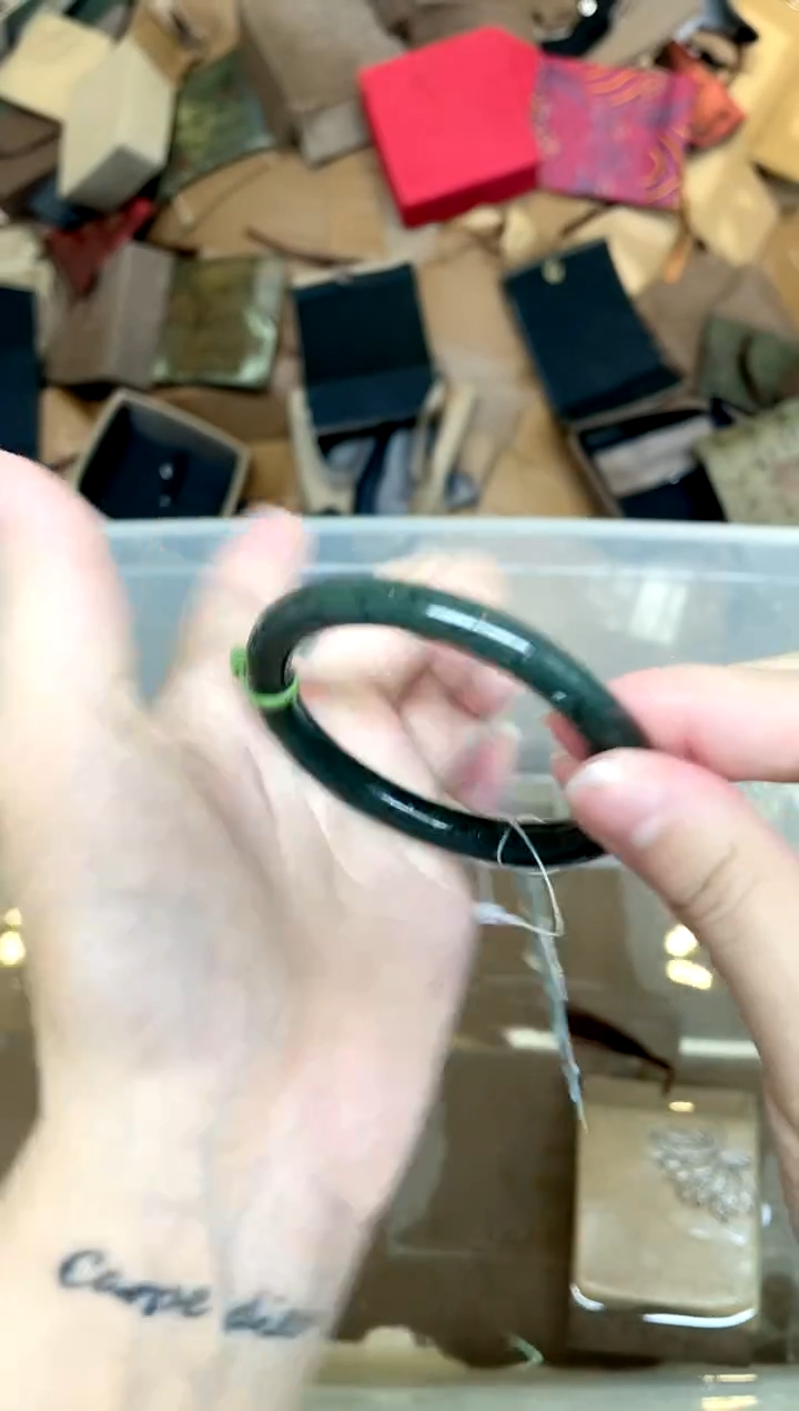 和田玉手镯未镶嵌984-55