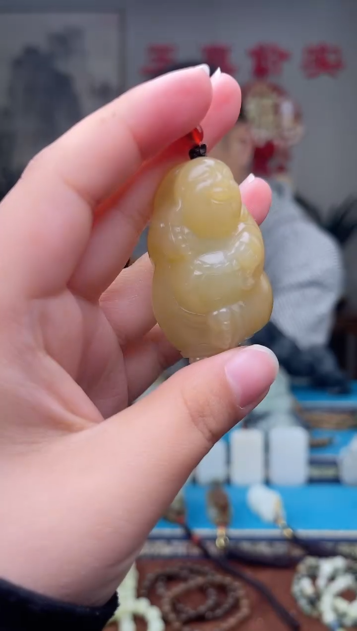 【闪购商品】和田玉未镶嵌挂件1