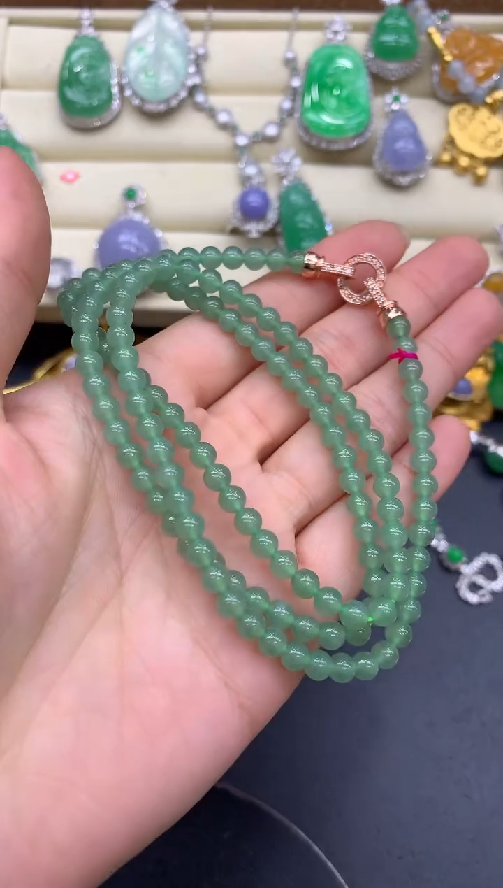 【闪购商品】翡翠颈饰未镶嵌372-中国好珍宝