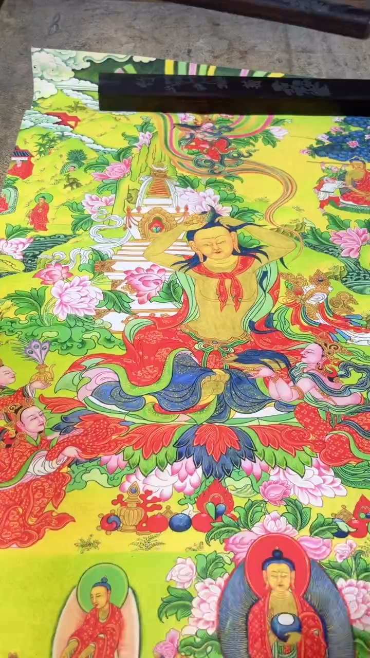 卷轴画卷轴画唐卡玖忆唐卡32