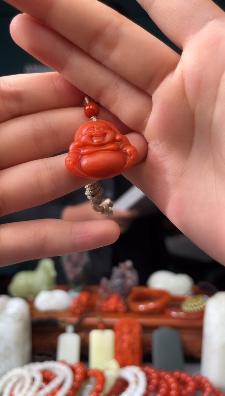 【闪购商品】南红玛瑙颈饰未镶嵌吊坠