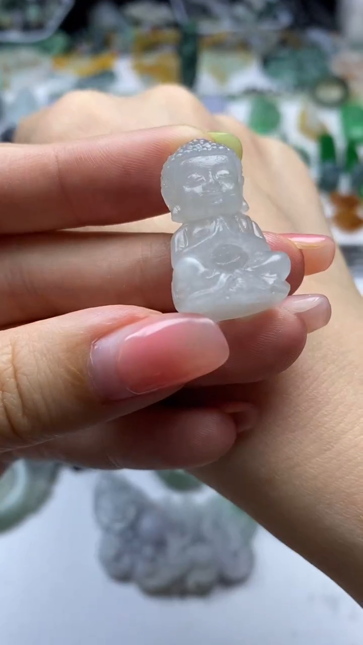 定制翡翠未镶嵌毛货定制不退不换