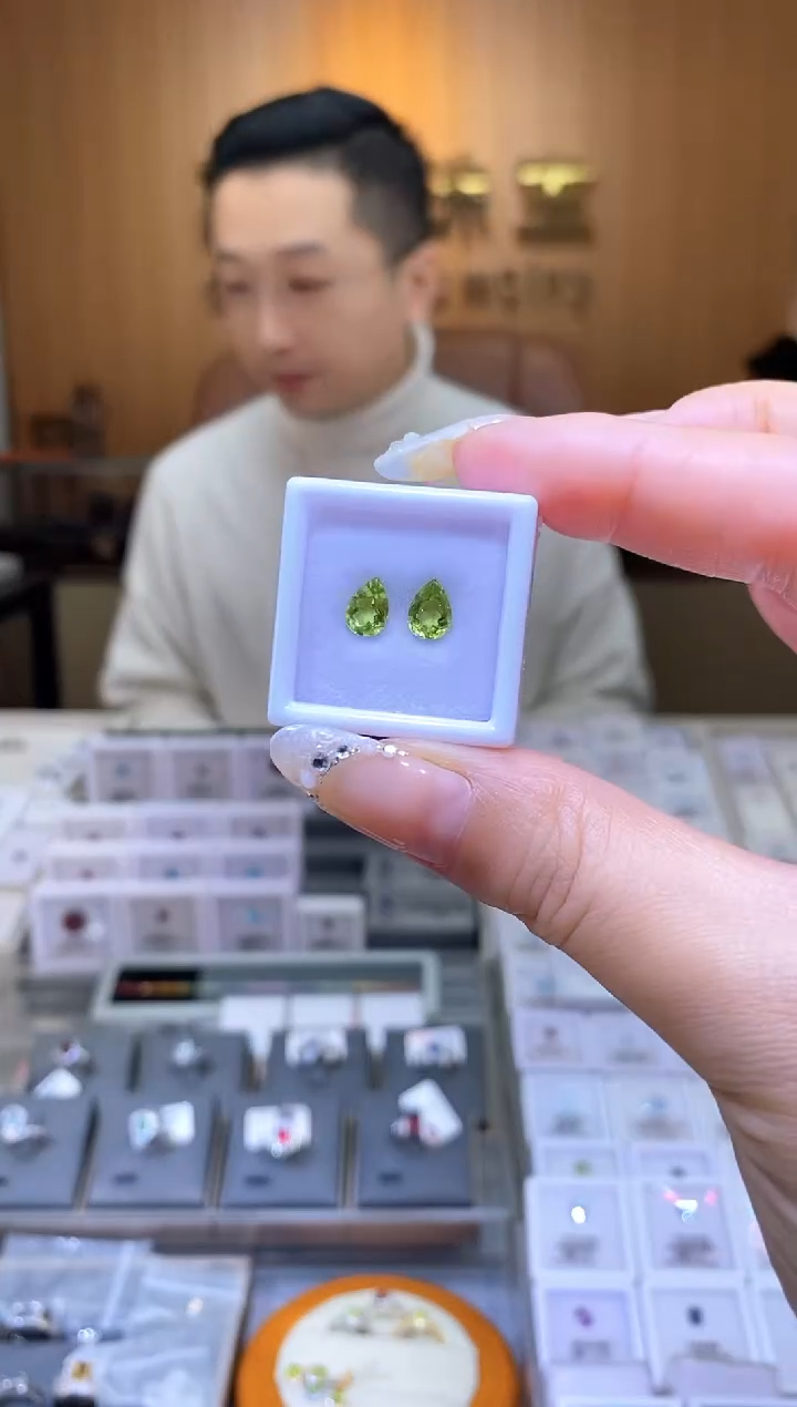 【闪购商品】橄榄石裸石未镶嵌天然橄榄石裸石