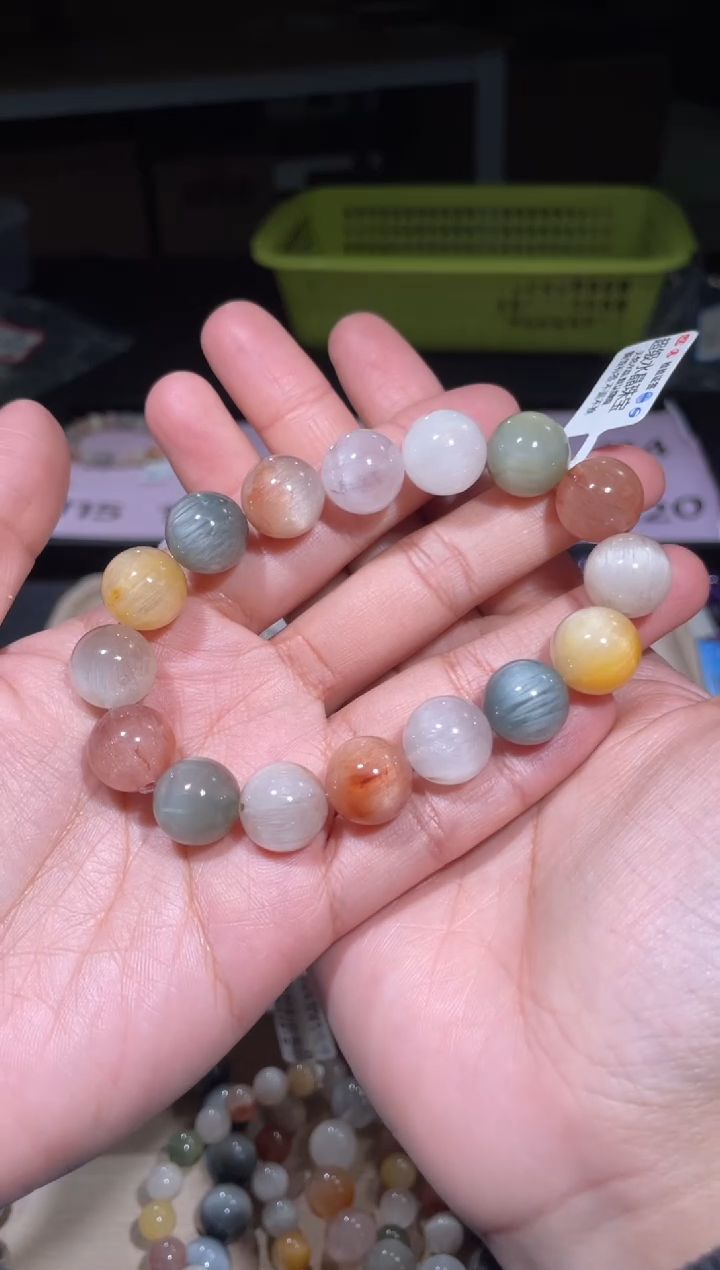 【闪购商品】水晶手链未镶嵌110号多样性发货一M 13+