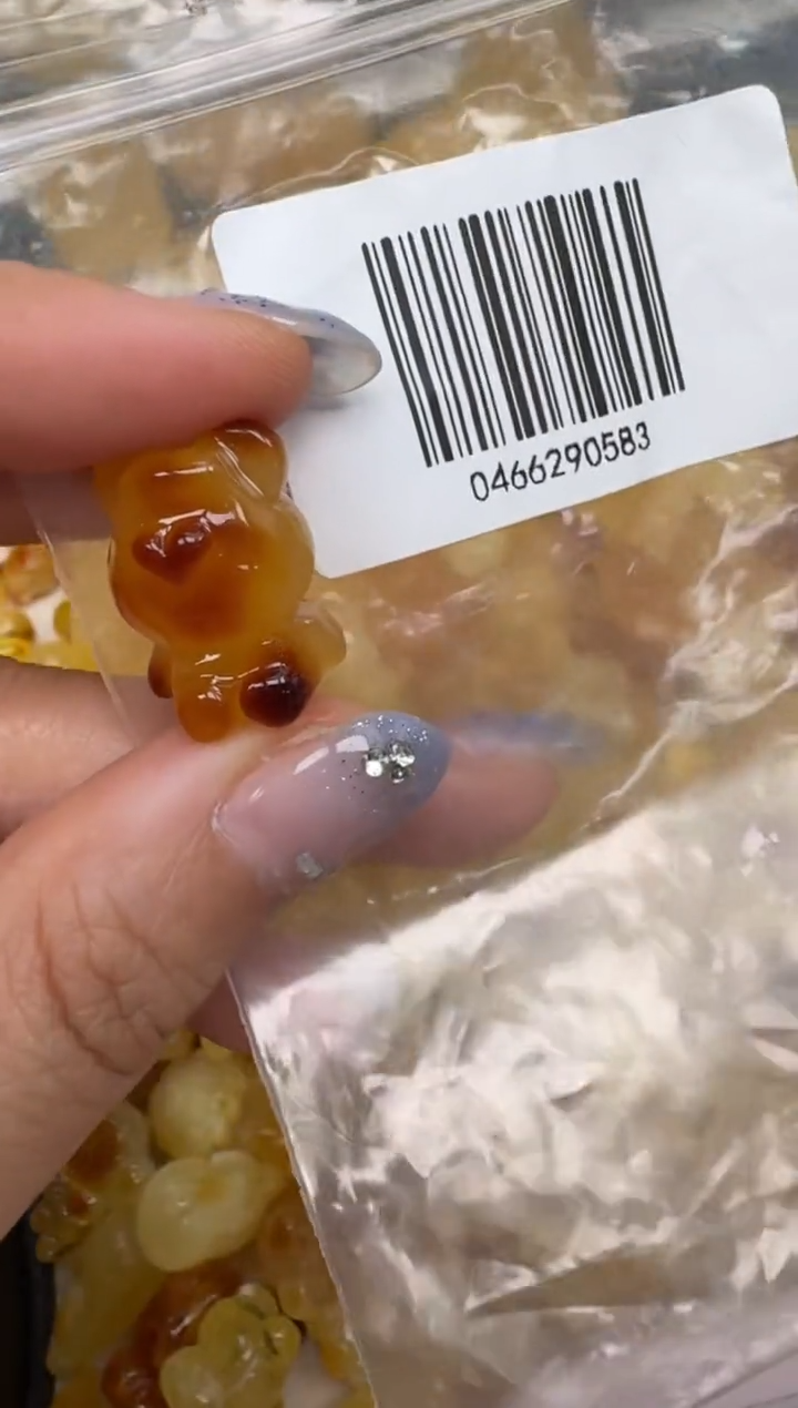 裸石琥珀未镶嵌如图