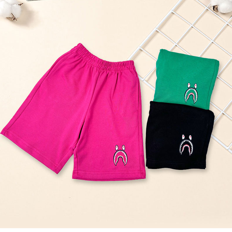 3029【三色鲨鱼】儿童夏季宽松韩版短裤