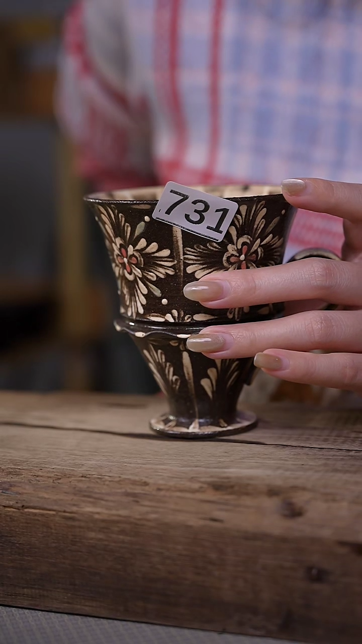 【闪购商品】瓷片新品！设计师款手绘/咖啡杯 听歌