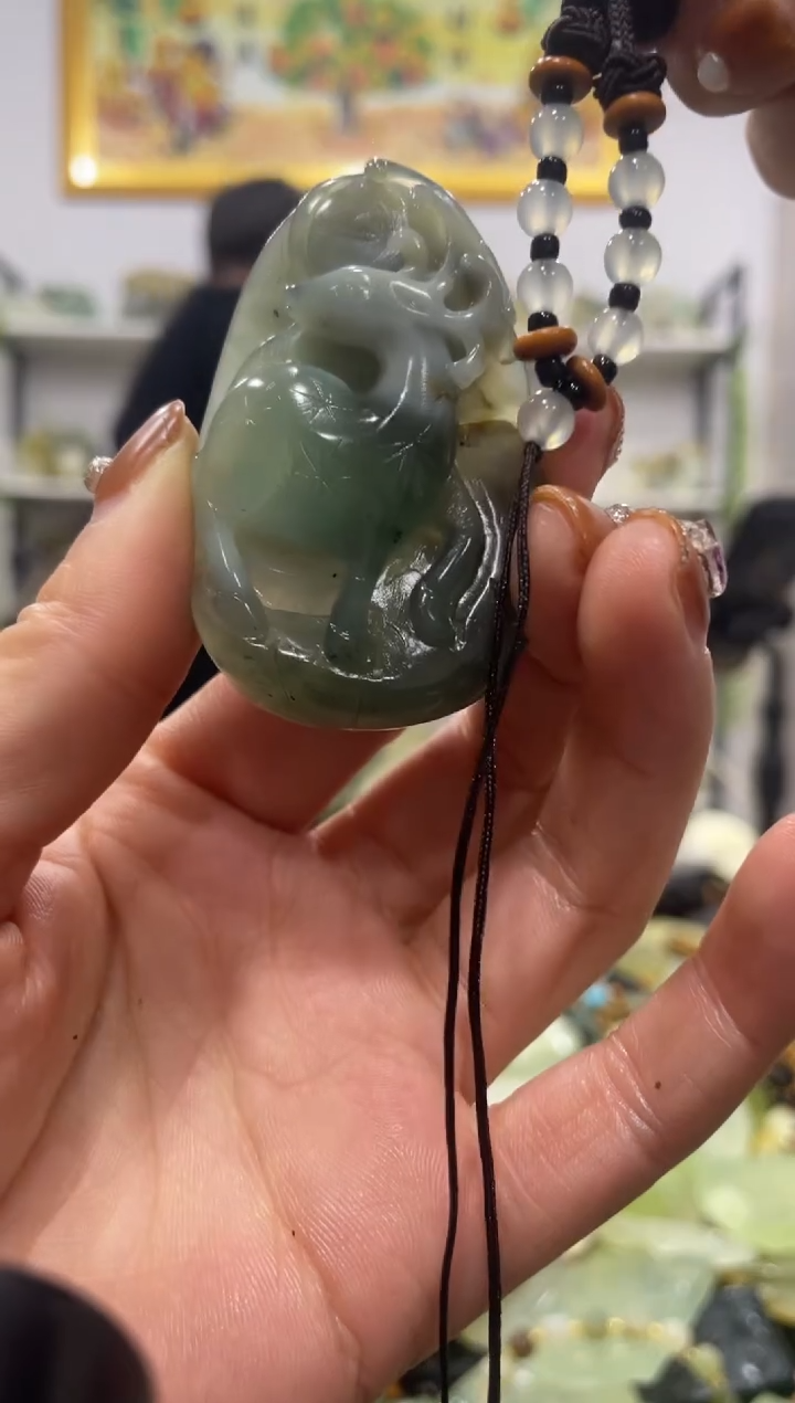 【闪购商品】岫玉吊坠未镶嵌