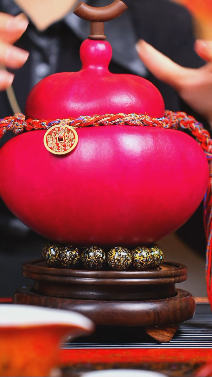 【闪购商品】JT113过年礼臻选大漆酒葫芦